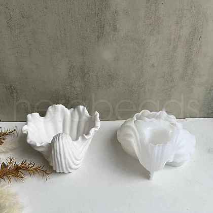 DIY Shell Shape Succulent Planter Silicone Molds WG12092-02-1