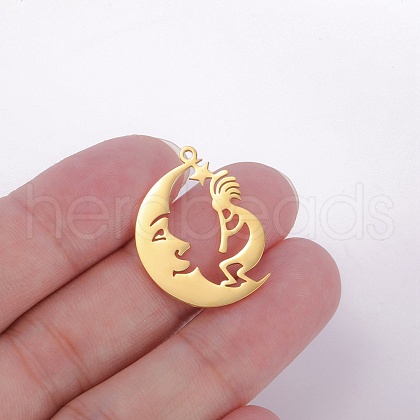 Stainless Steel Pendants PW-WGCF21A-02-1