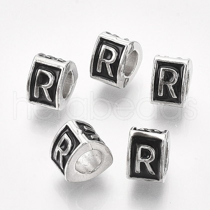 Alloy European Beads MPDL-S038-09R-1