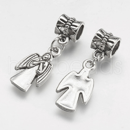 Alloy European Dangle Charms PALLOY-P123-01AS-1