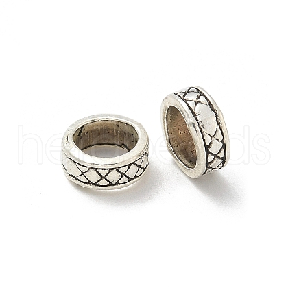 Tibetan Style Alloy Beads TIBE-P003-49AS-1