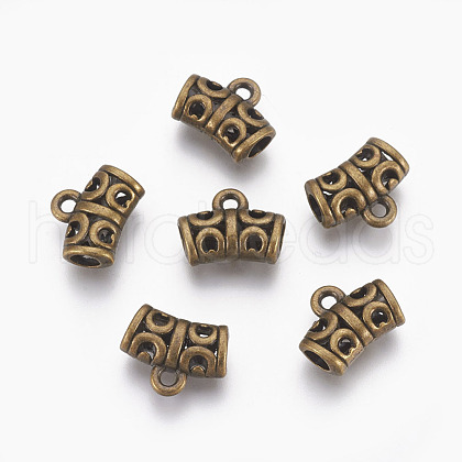 Tibetan Style Alloy Hangers TIBEP-QA785-AB-LF-1