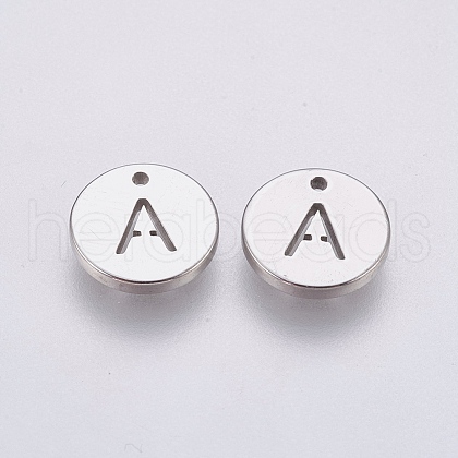 Non-Tarnish 304 Stainless Steel Charms STAS-P212-15P-23-1