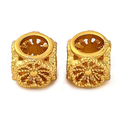 Brass Spacer Baeds KK-Z089-13G-1