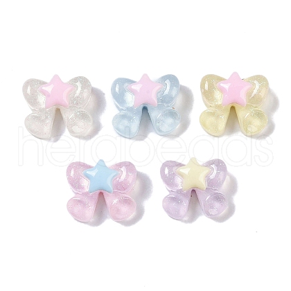 Resin Cabochons RESI-H162-01G-1