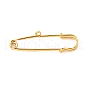 Ion Plating(IP) 304 Stainless Steel Safety Pins Brooch Findings STAS-K252-05A-G-01-2