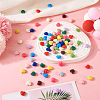 130Pcs 13 Colors Opaque Acrylic Beads OACR-TA0001-37-5