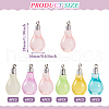  48Pcs 6 Colors Opaque Resin Pendants RESI-TA0002-01-13