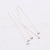 925 Sterling Silver Flat Head Pins STER-K017-25mm-S-01-1