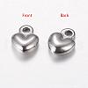 Tarnish Resistant 304 Stainless Steel Charms STAS-K002-25A-1