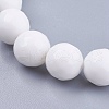 Natural Jade Bead Strands G-R166-10mm-22-3