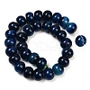 Dyed Natural Agate Beads Strands G-U030-A01-01-3