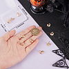 Beebeecraft 10Pcs Halloween Themed Brass Pendants KK-BBC0015-68A-3
