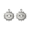 Non-Tarnish 304 Stainless Steel Pendant Cabochon Settings STAS-L268-012P-2
