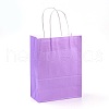 Pure Color Kraft Paper Bags AJEW-G020-D-09-1