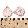 Alloy Enamel Pendants ENAM-O001-07H-G-3