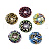 Handmade Millefiori Glass Beads LAMP-A155-01C-1