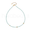 Star & Moon Pendant Necklaces Set for Teen Girl Women NJEW-JN03738-03-11