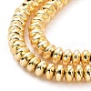 Electroplate Non-magnetic Synthetic Hematite Beads Strands X-G-L485-04B-G-3