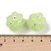 Handmade Polymer Clay Rhinestone Beads CLAY-H004-06B-3