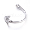 Non-Tarnish 304 Stainless Steel Anchor Hook Clasps STAS-F243-51P-2