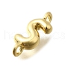 Brass Connector Charms KK-P295-01G-S-2