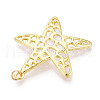 Brass Pendants KK-N268-54G-2