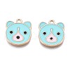 Alloy Enamel Pendants ENAM-N054-75B-2