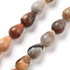 Natural Crazy Agate Beads Strands G-B106-A14-02-2