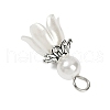ABS Plastic Pearl with Acrylic Pendants PALLOY-JF03600-3
