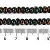 Assembled Natural Malachite & Bronzite Beads Strands G-A230-C02-02-5