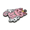 Halloween Theme Alloy Enamel Pendants X1-ENAM-I060-07A-2