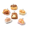 Opaque Resin Pendants CRES-D307-05P-2