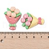 Mother's Day Opaque Resin Cabochon CRES-E003-03-3