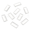 Kissitty Transparent Rectangle Glass Cabochons GGLA-KS0001-02-1