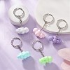 Cloud Acrylic Pendants Keychain KEYC-JKC00486-5