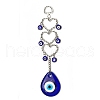 Glass Evil Eye Pendant Decorations PW23022303530-1