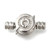 Brass European Style Clasps KK-A219-01P-1