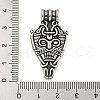 316 Surgical Stainless Steel Pendants STAS-E212-90AS-3