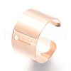 304 Stainless Steel Ear Cuff Findings STAS-H151-09RG-3