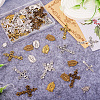 Tibetan Style Pendants and Tibetan Style Alloy Chandelier Components Links TIBEP-TA0002-28-16