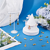 SOFPLATE 120Pcs Alloy Glue On Flat Pad Pendant Bails FIND-SP0001-88G-4