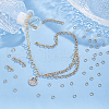 Unicraftale 300Pcs 304 Stainless Steel Open Jump Rings STAS-UN0058-56G-01-2
