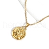 Stainless Steel Constellation Pendant Cable Chain Necklaces for Women Men PW-WG22DB4-12-1