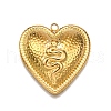 304 Stainless Steel Pendants STAS-M116-08G-1