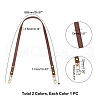 2Pcs 2 Colors Imitation Leather Bag Handles FIND-WR0002-69AB-6