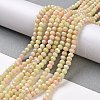 Faceted Electroplated Glass Beads Strands GLAA-C023-02-C18-2