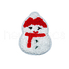 Christmas Theme Computerized Embroidery Cloth Iron on/Sew on Patches XMAS-PW0001-094D-1