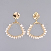 Dangle Stud Earrings EJEW-JE03987-03-2