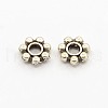 Tibetan Style Alloy Spacer Beads TIBEB-S039-024AS-NR-2